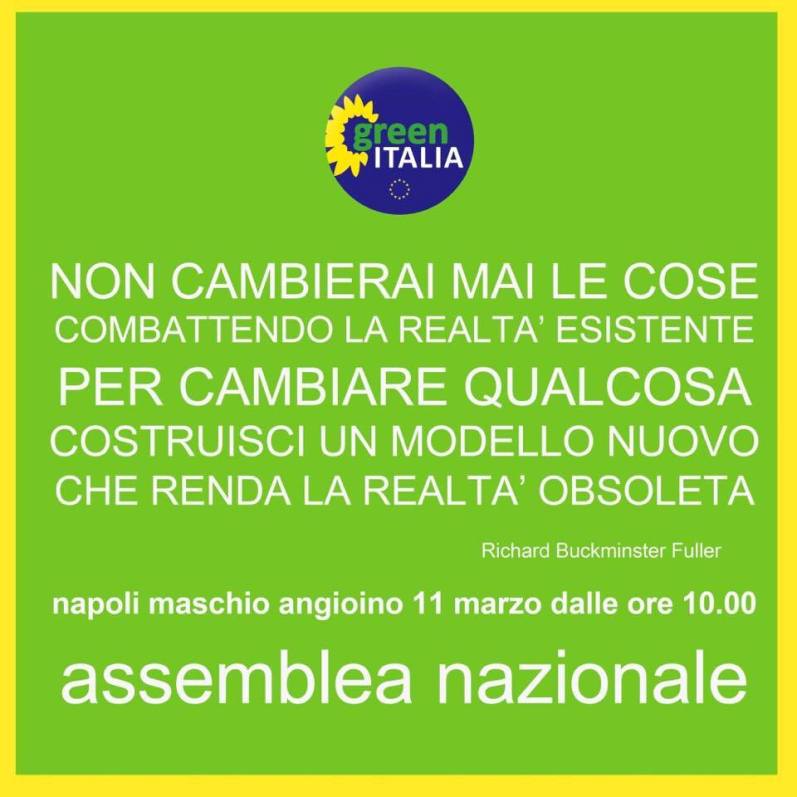 Assemblea Nazionale Green Italia - Napoli